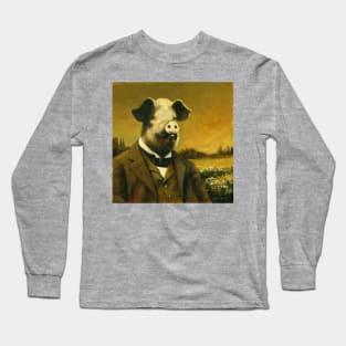 Vintage Boar Long Sleeve T-Shirt